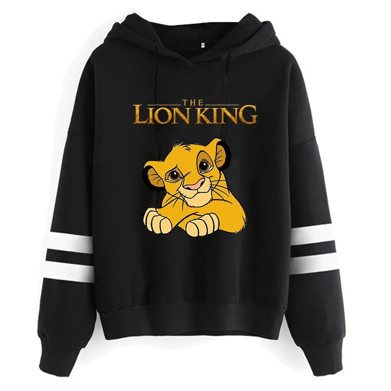 Fashion Cool  Hakuna Matata Hoodie Disney The Lion King Sweatshirt  Women Clothes Hoody Famale Hoodies Kawaii