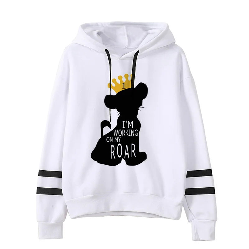 Fashion Cool  Hakuna Matata Hoodie Disney The Lion King Sweatshirt  Women Clothes Hoody Famale Hoodies Kawaii